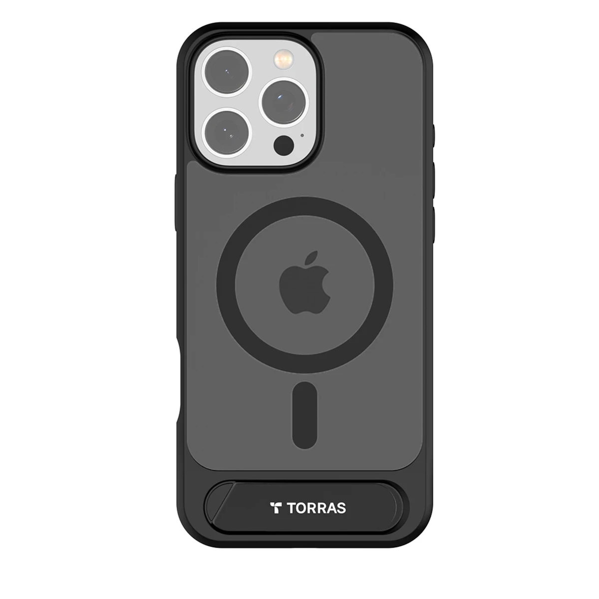 Torras Apple iPhone 16 Pro P Stand Serisi Magsafe Kılıf - Siyah