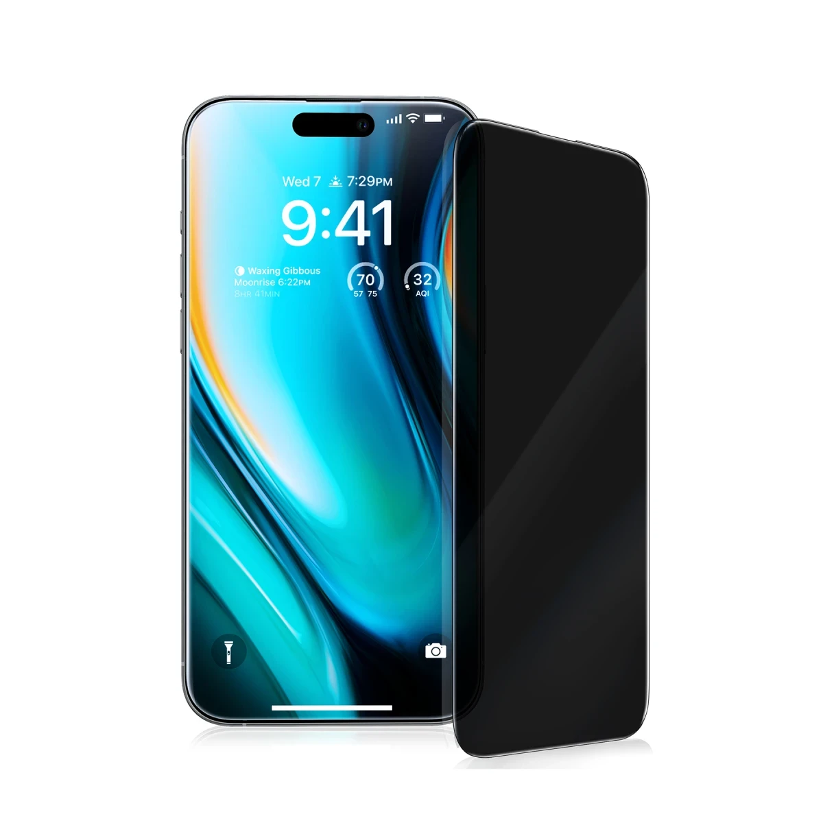 Torras Apple iPhone 17 Pro Max Install Master AutoKit Privacy Cam Ekran Koruyucu - Siyah