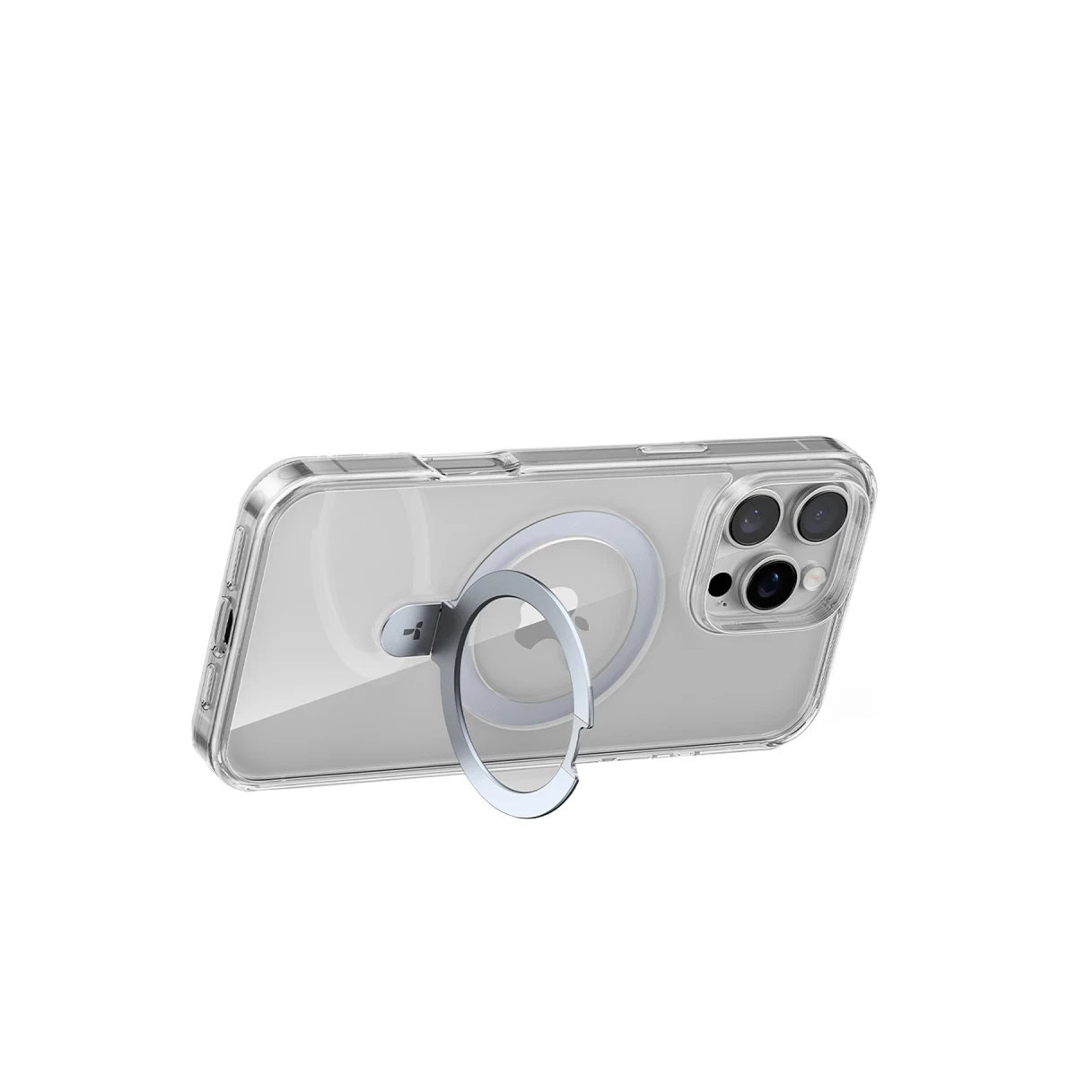 Torras Apple iPhone 16 Pro Max O Stand Serisi Magsafe Kılıf - Şeffaf