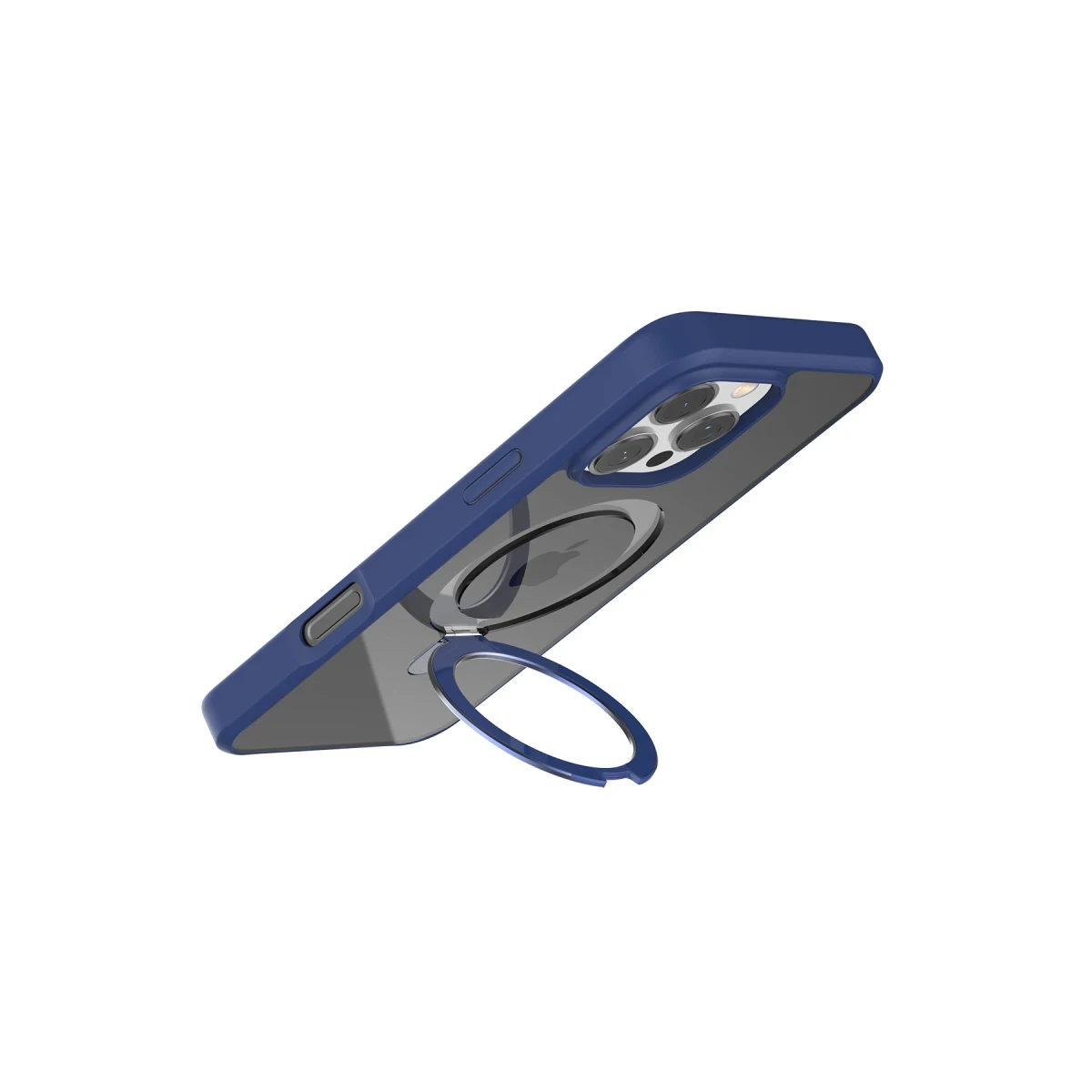 Torras Apple iPhone 16 Pro Max O Stand Serisi Magsafe Kılıf - Lacivert