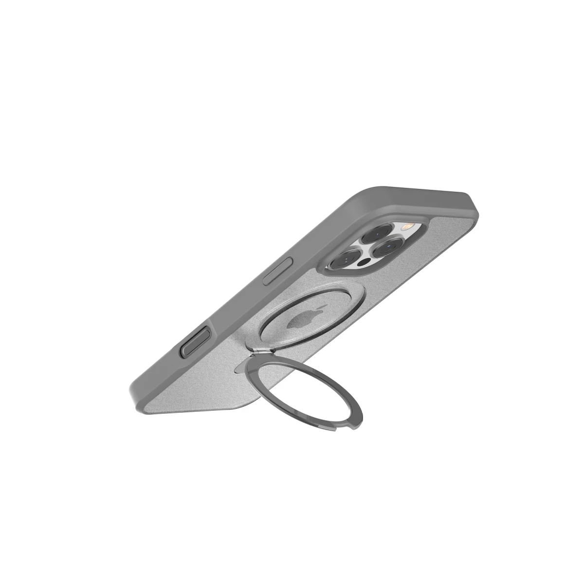 Torras Apple iPhone 16 Pro Max O Stand Serisi Magsafe Kılıf - Titan Gri