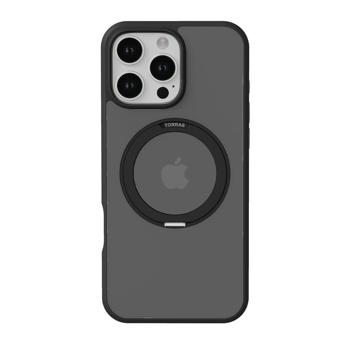 Torras Apple iPhone 16 Pro O Stand Pro Serisi Magsafe Kılıf - Siyah