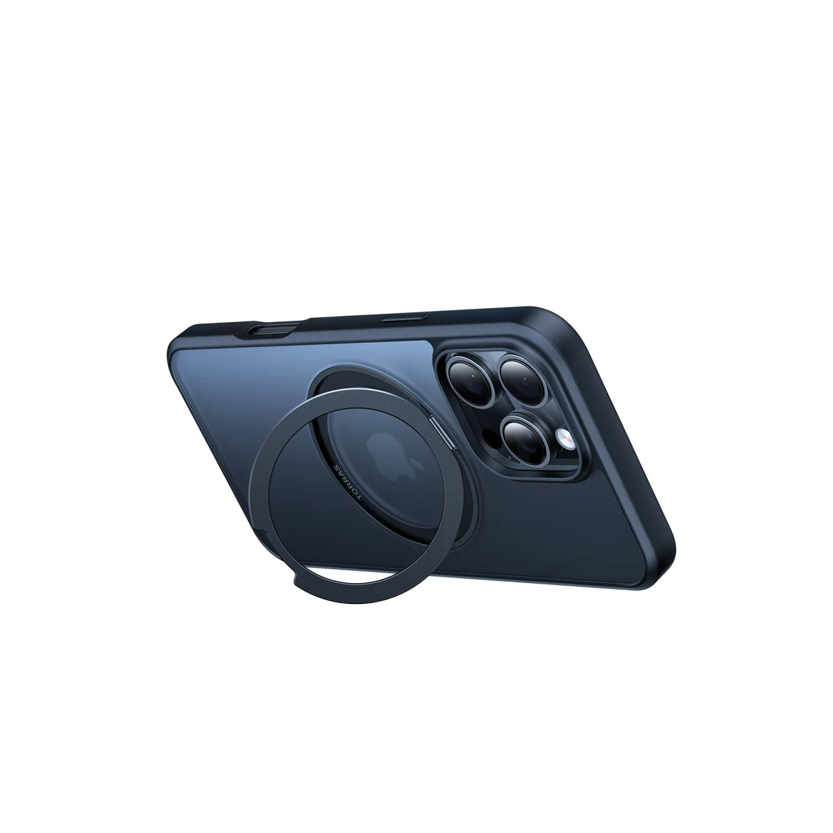 Torras Apple iPhone 16 Pro O Stand Pro Serisi Magsafe Kılıf - Siyah