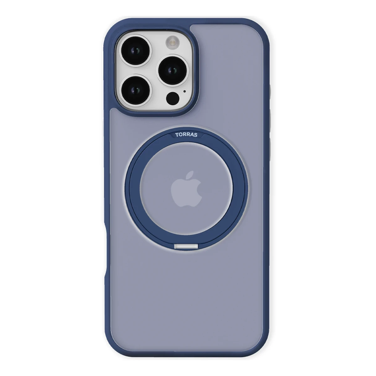 Torras Apple iPhone 16 Pro O Stand Pro Serisi Magsafe Kılıf - Lacivert