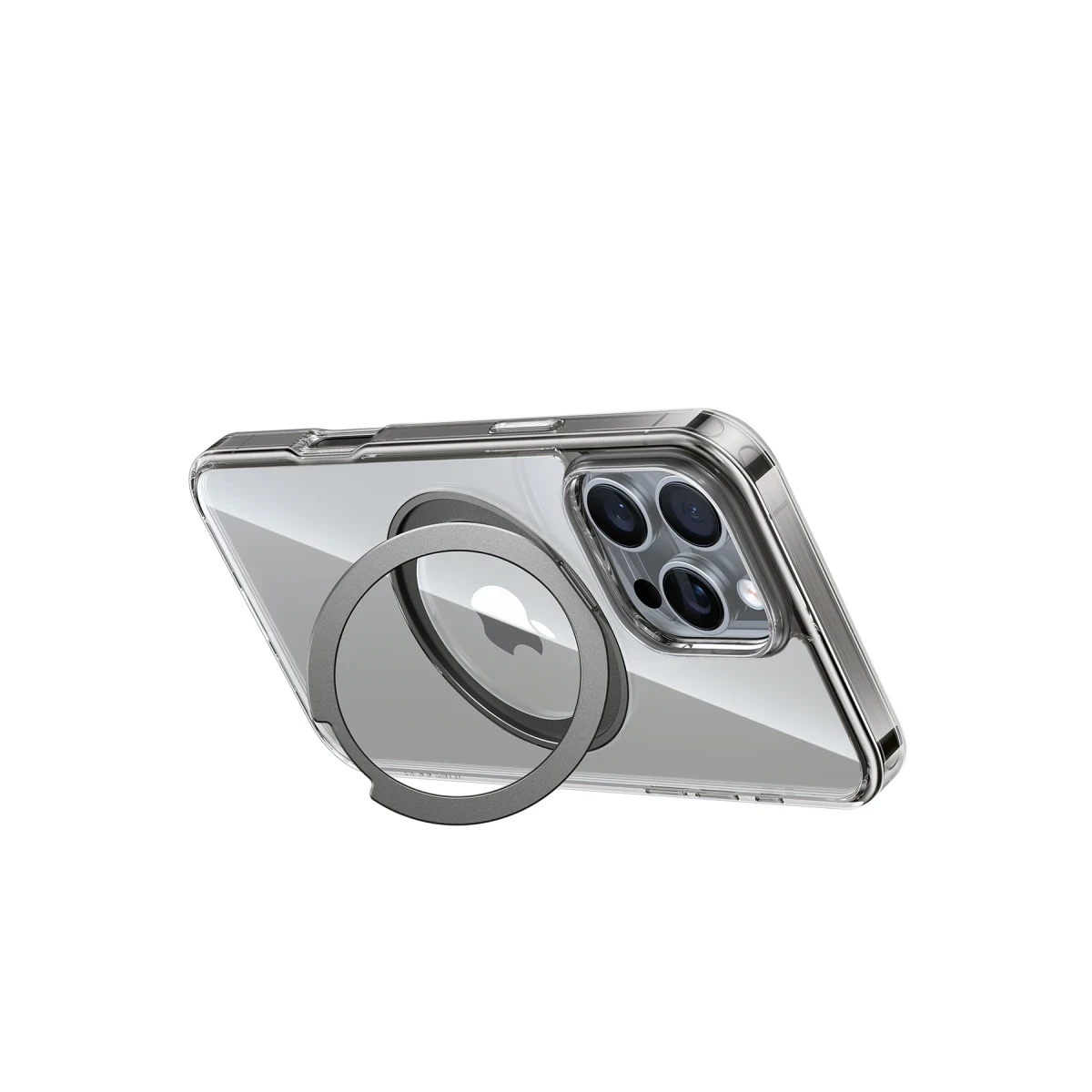 Torras Apple iPhone 16 Pro Max O Stand Pro Serisi Magsafe Kılıf - Gri