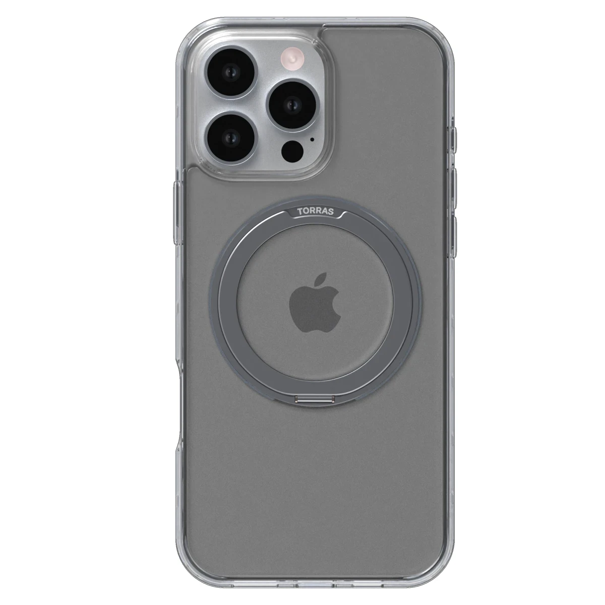 Torras Apple iPhone 16 Pro Max O Stand Pro Serisi Magsafe Kılıf - Gri