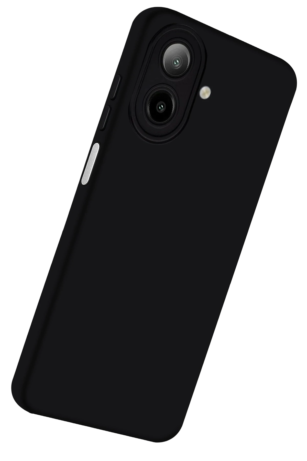 Newface Samsung Galaxy A07 4G Nano içi Kadife Silikon - Siyah — görsel 5