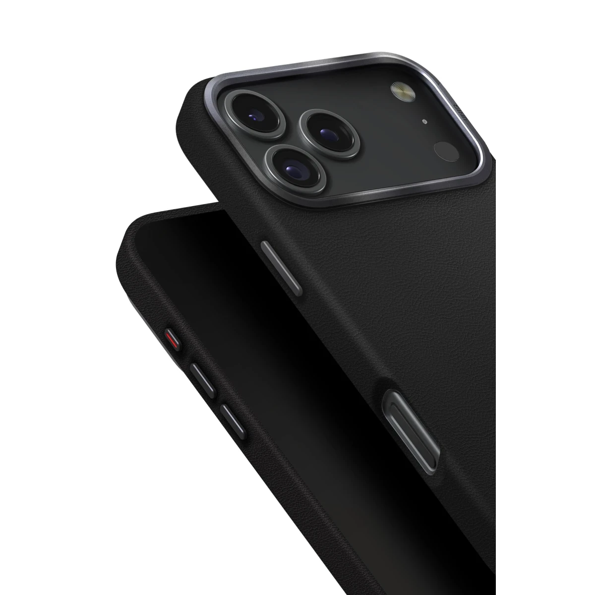 Uniq Apple iPhone 17 Pro Lyden Magsafe Deri Kapak - Siyah
