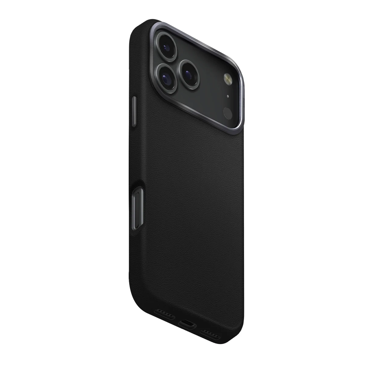 Uniq Apple iPhone 17 Pro Lyden Magsafe Deri Kapak - Siyah