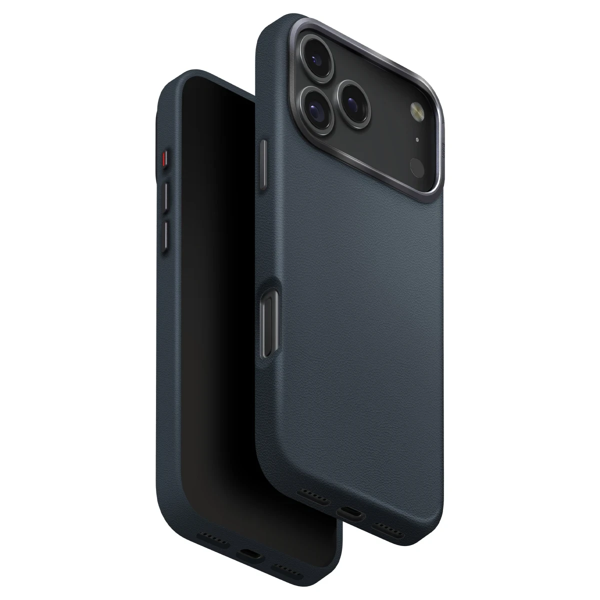 Uniq Apple iPhone 17 Pro Lyden Magsafe Deri Kapak - Mavi