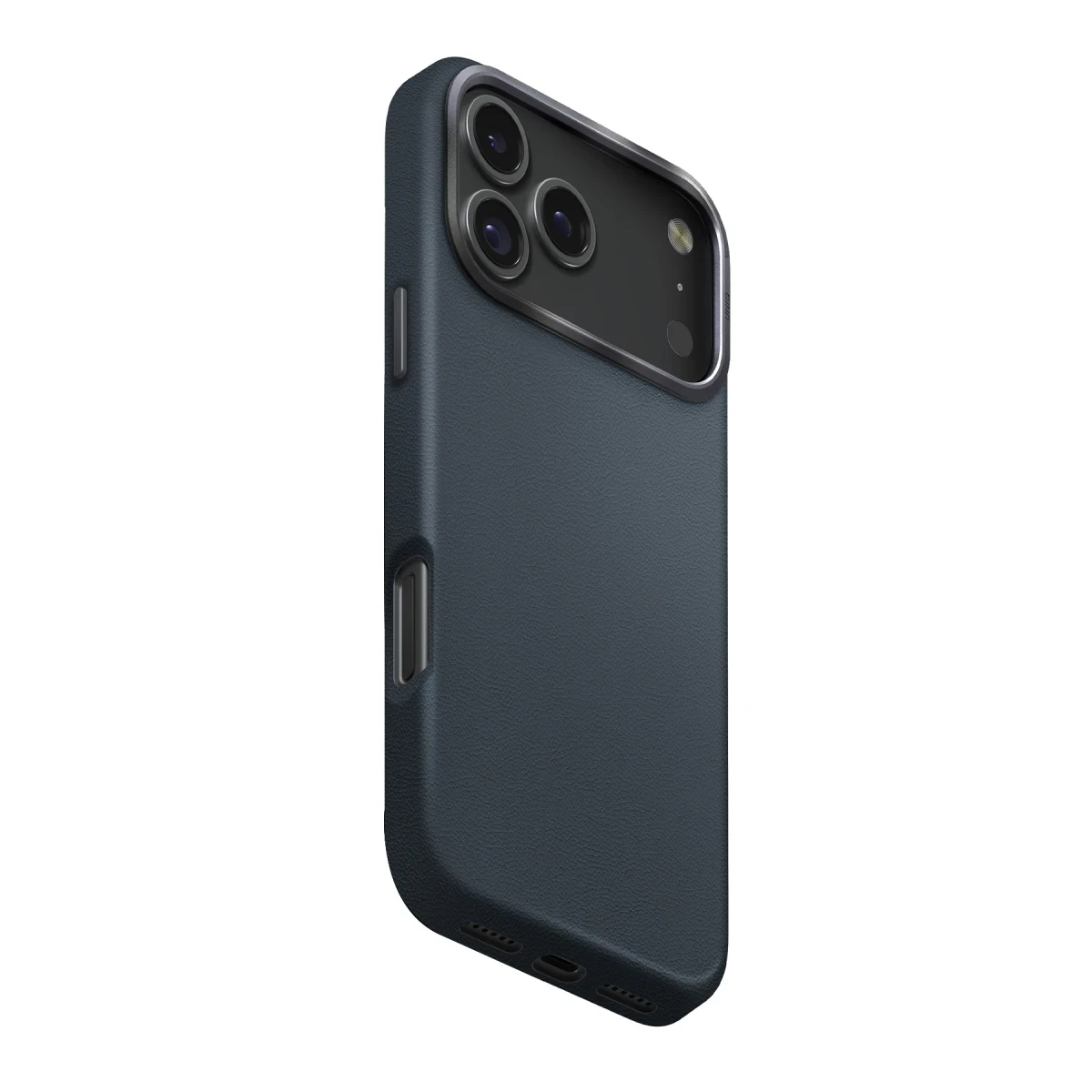 Uniq Apple iPhone 18 Pro Lyden Magsafe Deri Kapak - Mavi