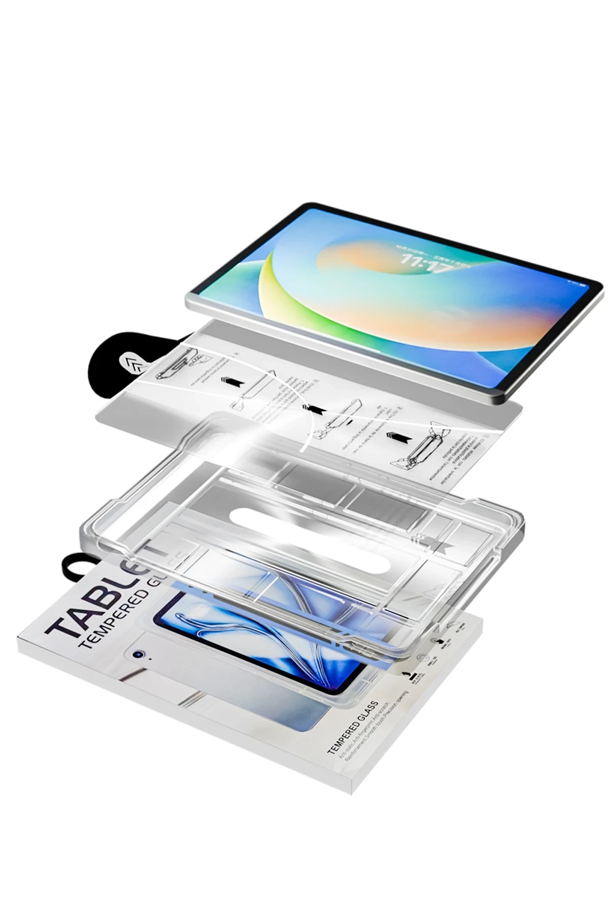 Joko Samsung Galaxy Tab S10 FE Plus 13.1 Magic Tablet Cam Ekran Koruyucu - Şeffaf — görsel 4