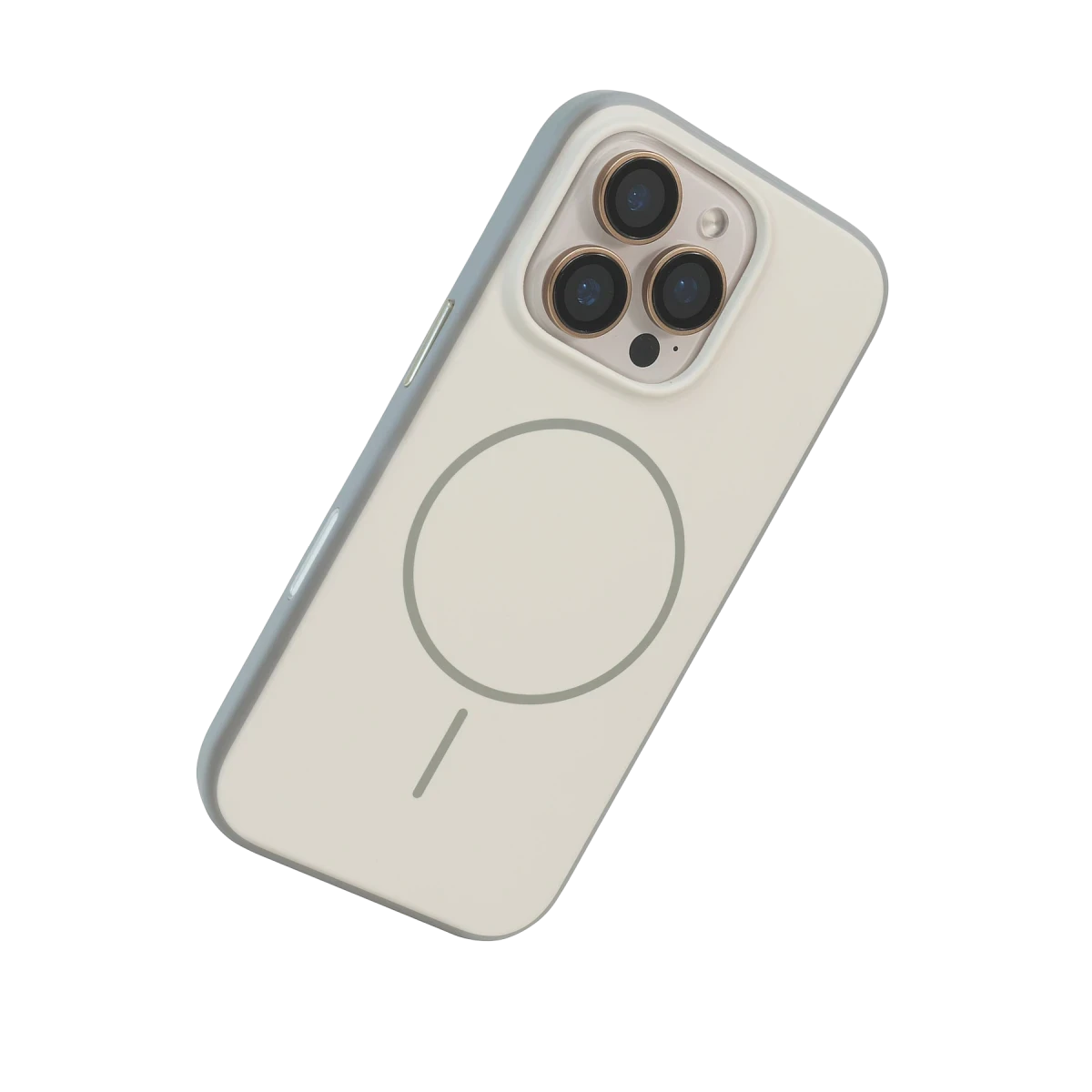 URR Apple iPhone 16 Pro Lamda Matte iBeats Magsafe Kapak - Gri