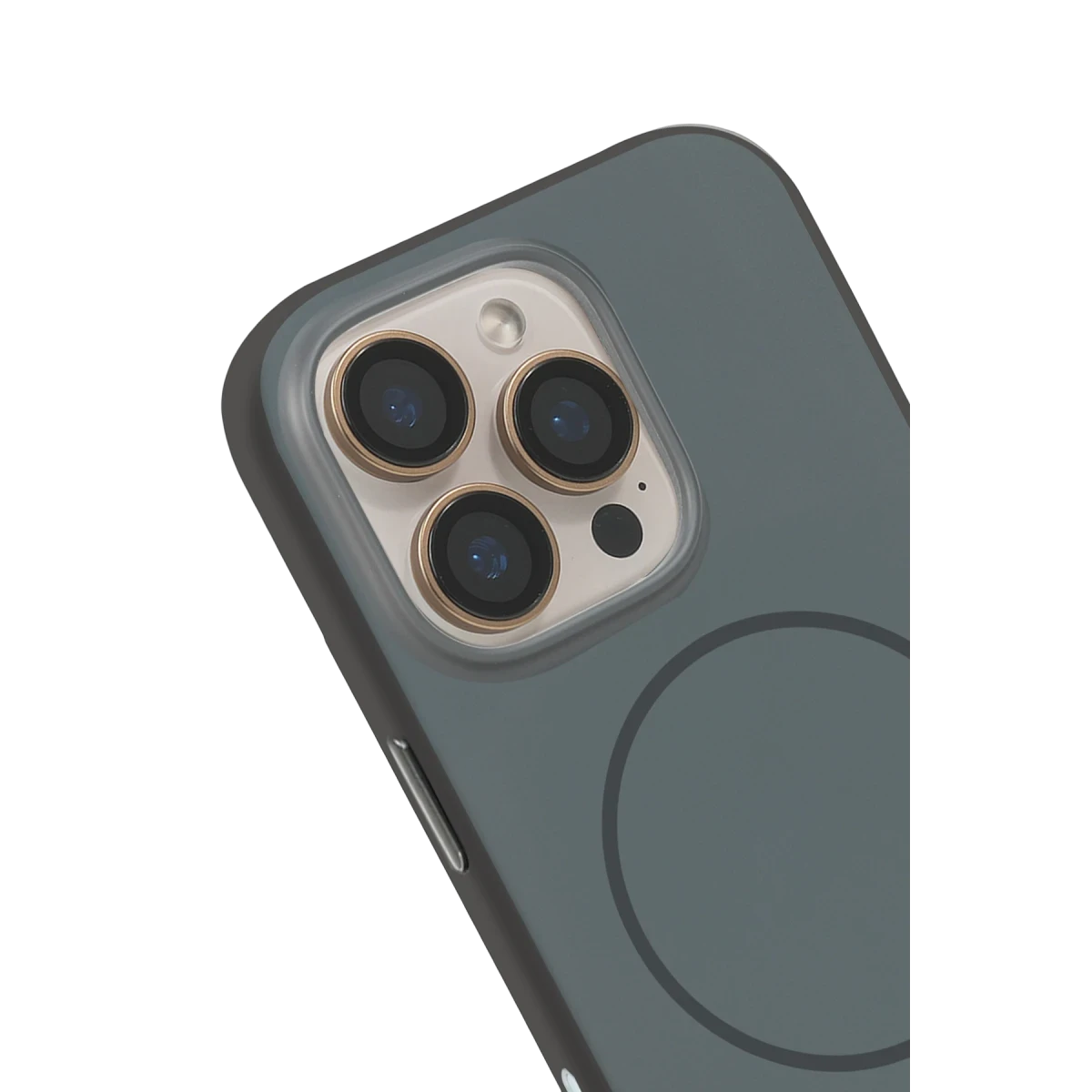 URR Apple iPhone 16 Pro Max Lamda Matte iBeats Magsafe Kapak - Siyah