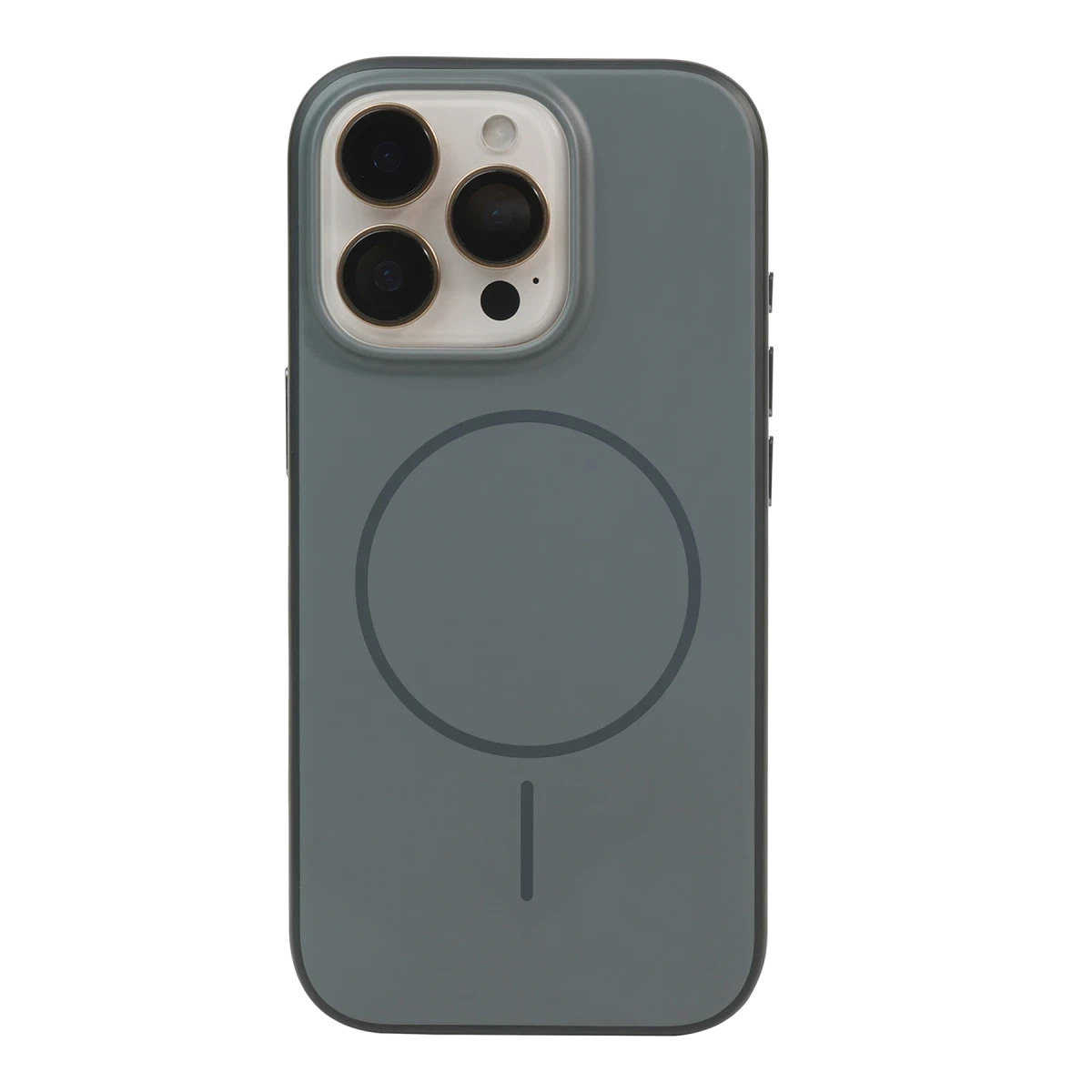 URR Apple iPhone 16 Pro Max Lamda Matte iBeats Magsafe Kapak - Siyah