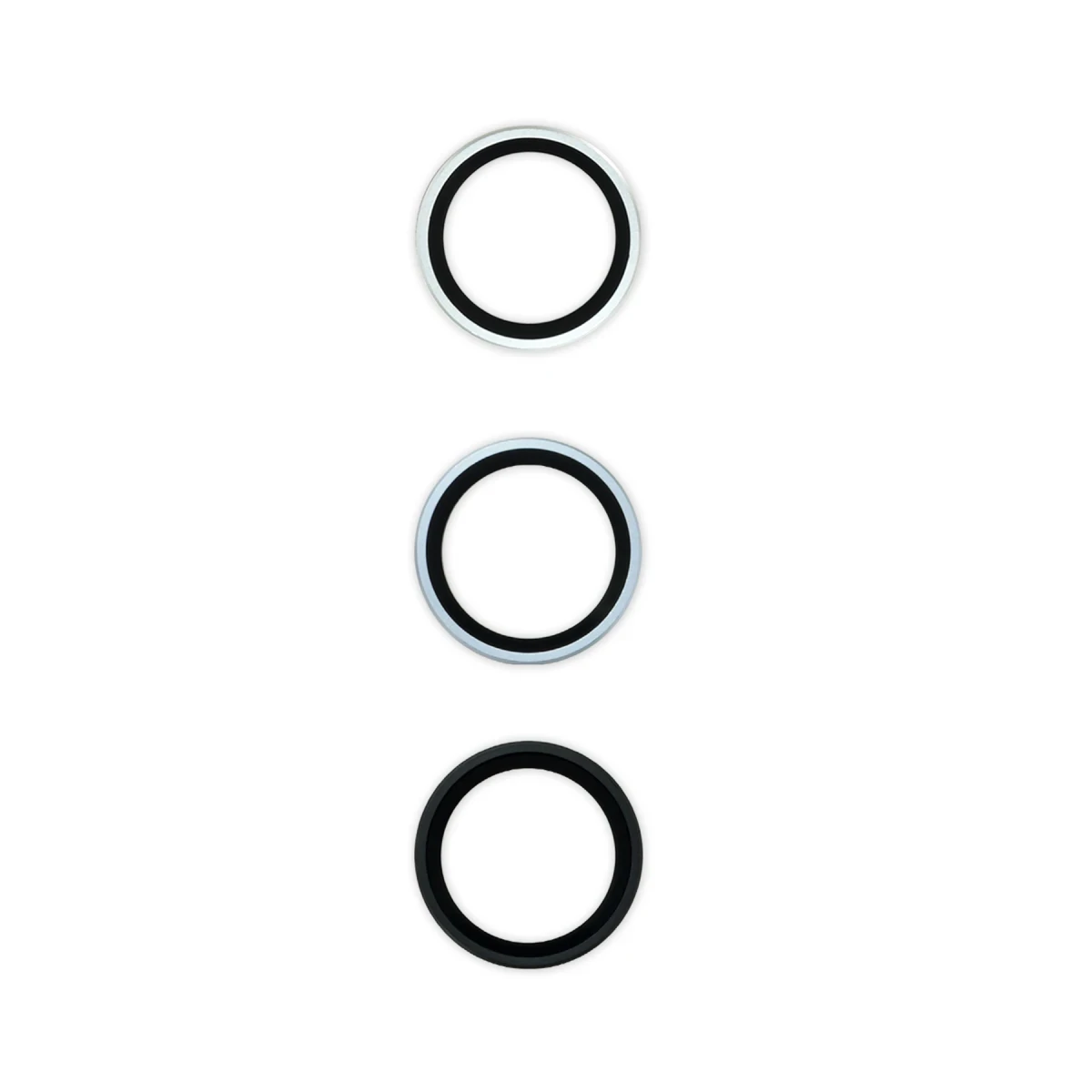 URR Samsung Galaxy S25 Edge AR Kamera Lens Koruyucu - Siyah