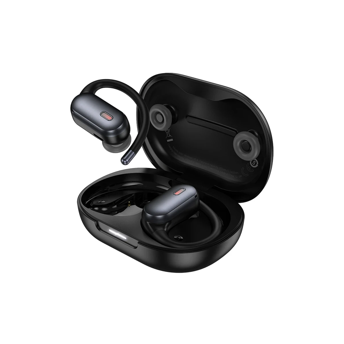 Hoco. EA7 Suerte Aktif Gürültü Önleyici Özellikli Bluetooth 5.4 Destekli Kablosuz TWS Kulaklık - Siyah