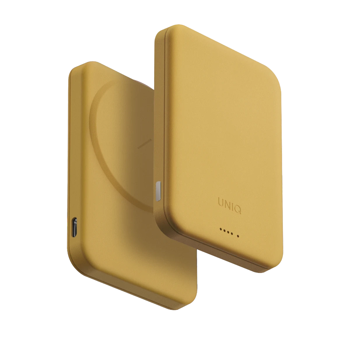 Uniq Lyden Lexa 5.000mAh Manyetik PD Kablosuz Type-C Powerbank - Sarı