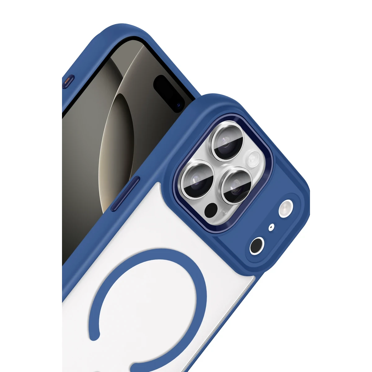Joko Apple iPhone 17 Pro Max Terea Magsafe Kapak - Lacivert