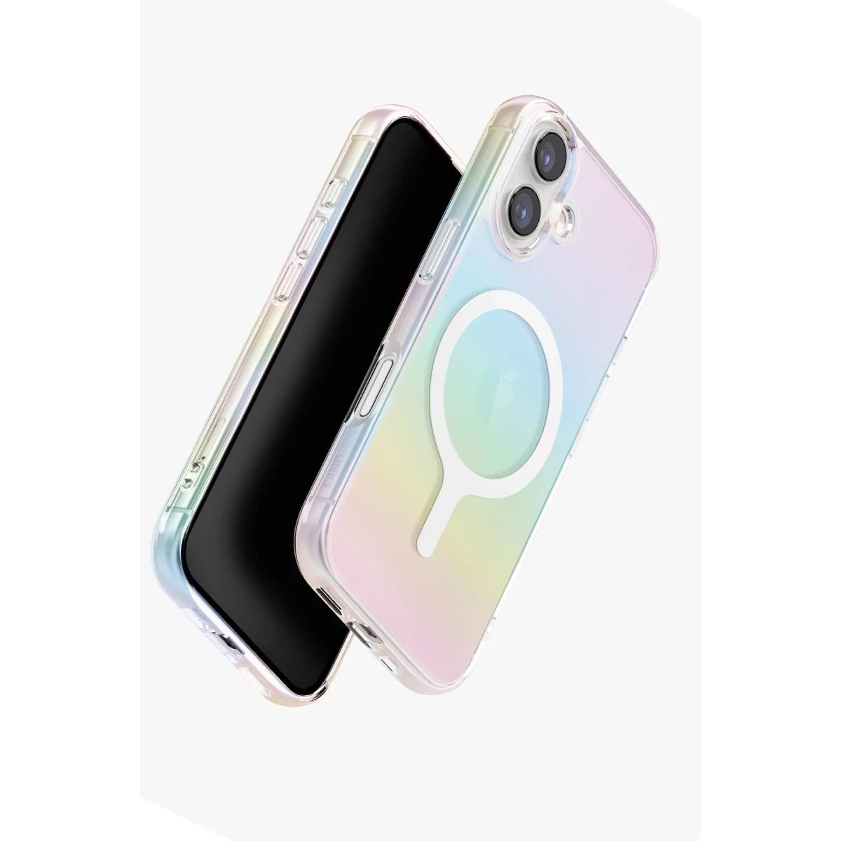 Uniq Apple iPhone 17 Iridescia Magsafe Kapak - Rainbow