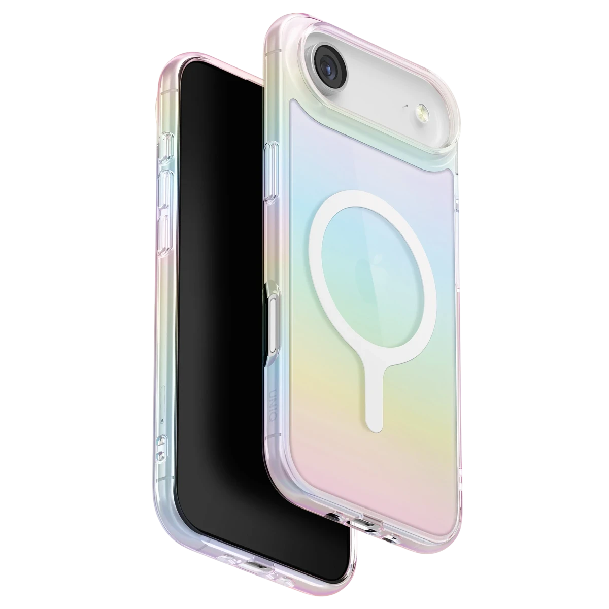 Uniq Apple iPhone 17 Air Iridescia Magsafe Kapak - Rainbow