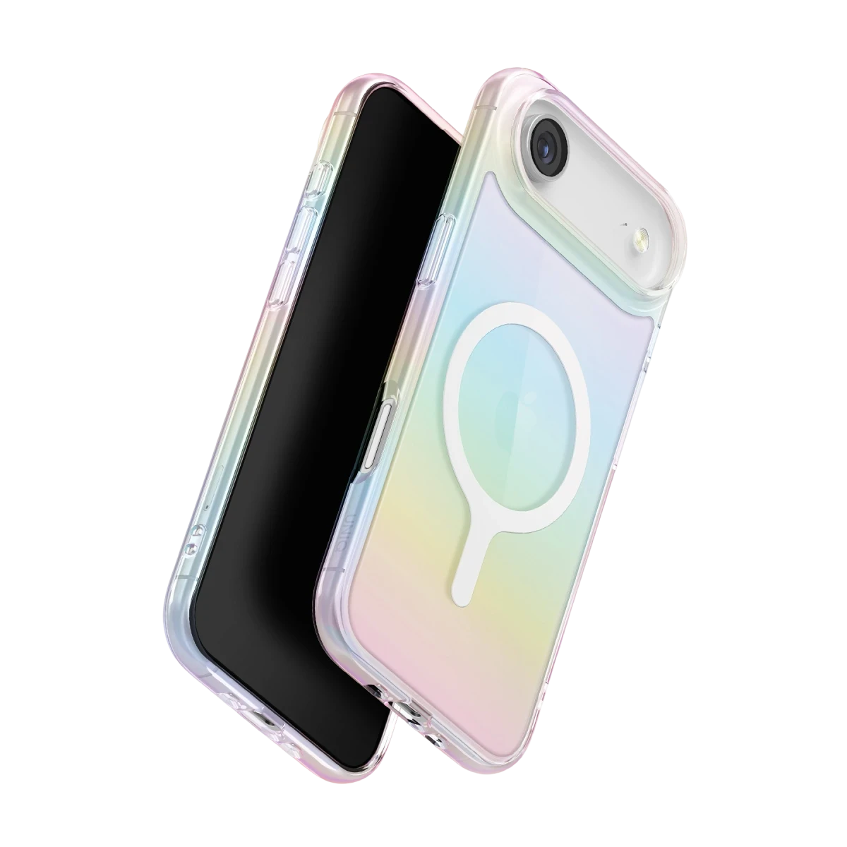 Uniq Apple iPhone 17 Air Iridescia Magsafe Kapak - Rainbow
