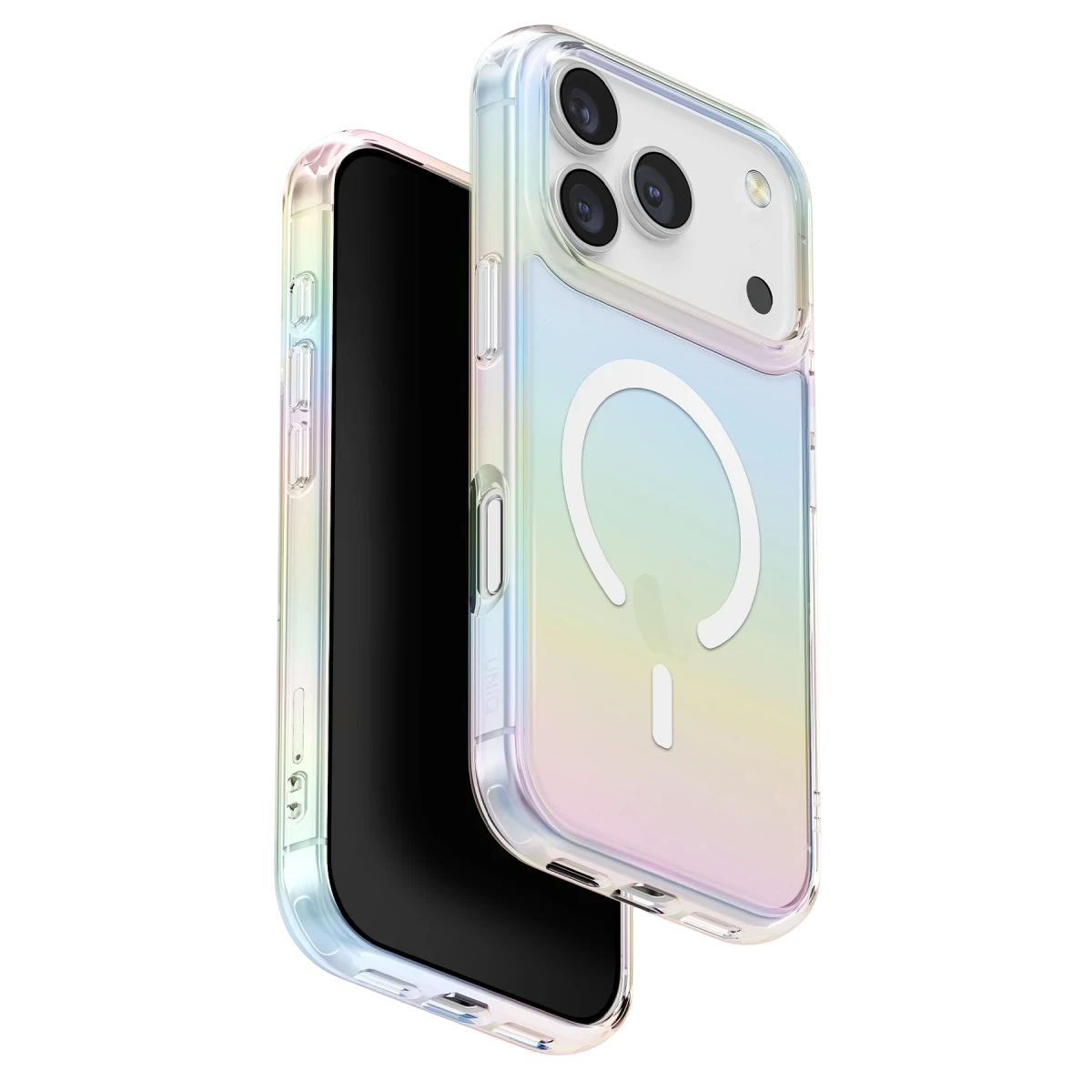 Uniq Apple iPhone 17 Pro Iridescia Magsafe Kapak - Rainbow