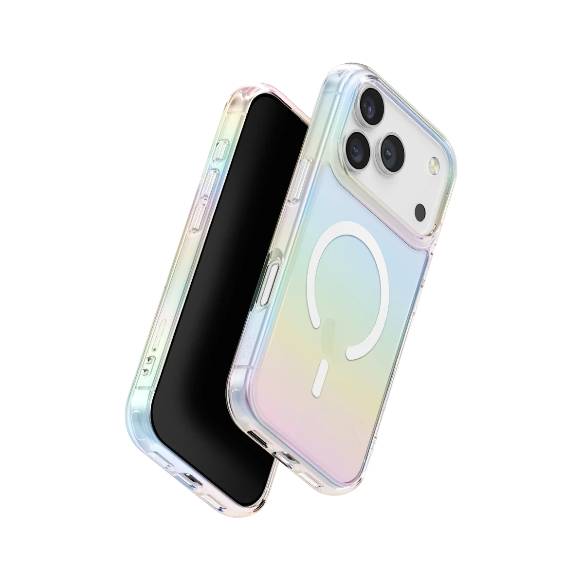 Uniq Apple iPhone 17 Pro Iridescia Magsafe Kapak - Rainbow