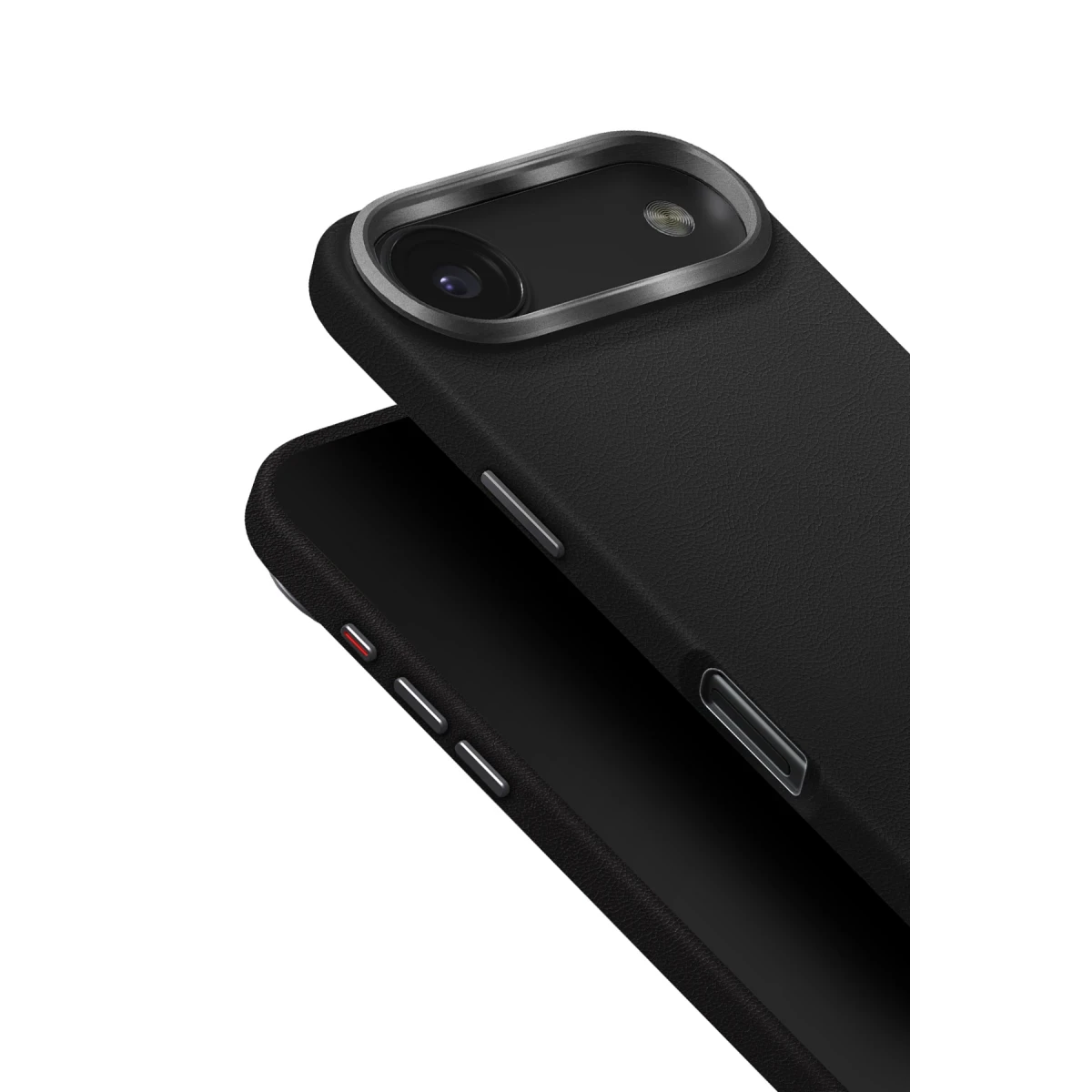 Uniq Apple iPhone 17 Air Lyden Magsafe Deri Kapak - Siyah