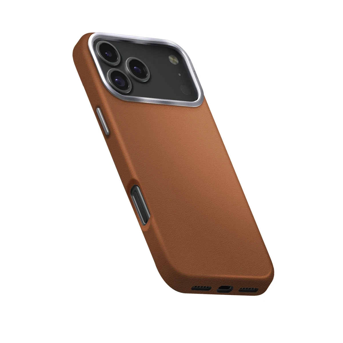 Uniq Apple iPhone 17 Pro Lyden Magsafe Deri Kapak - Karamel