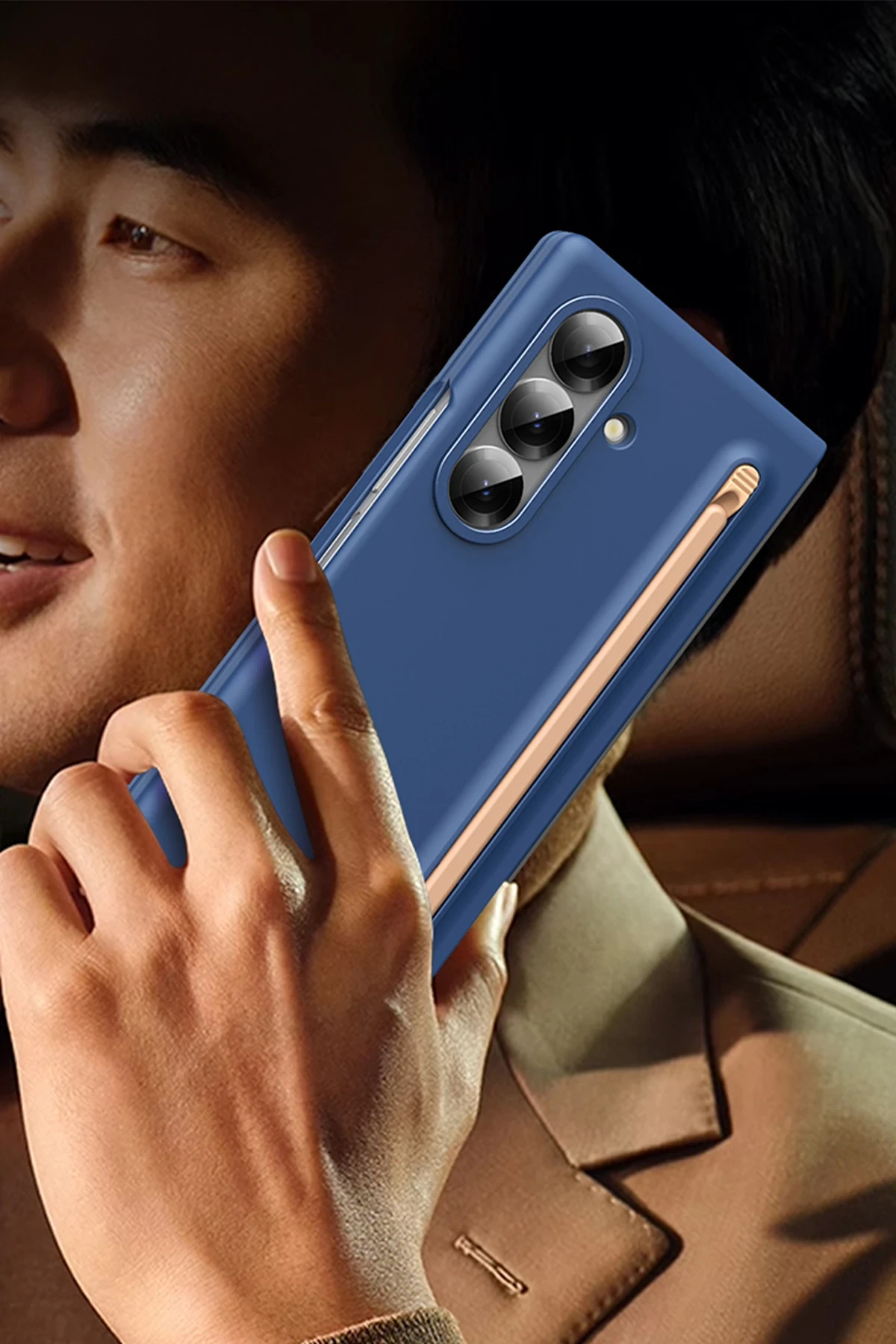 Joko Samsung Galaxy Z Fold 7 Hole Fold Kapak - Lacivert — görsel 6