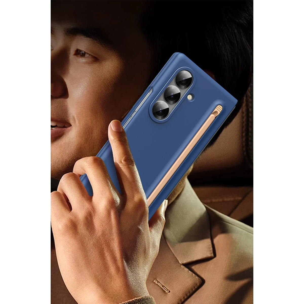 Joko Samsung Galaxy Z Fold 7 Hole Fold Kapak - Lacivert — görsel 12