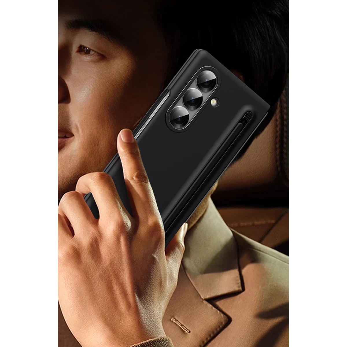 Joko Samsung Galaxy Z Fold 6 Hole Fold Kapak - Siyah