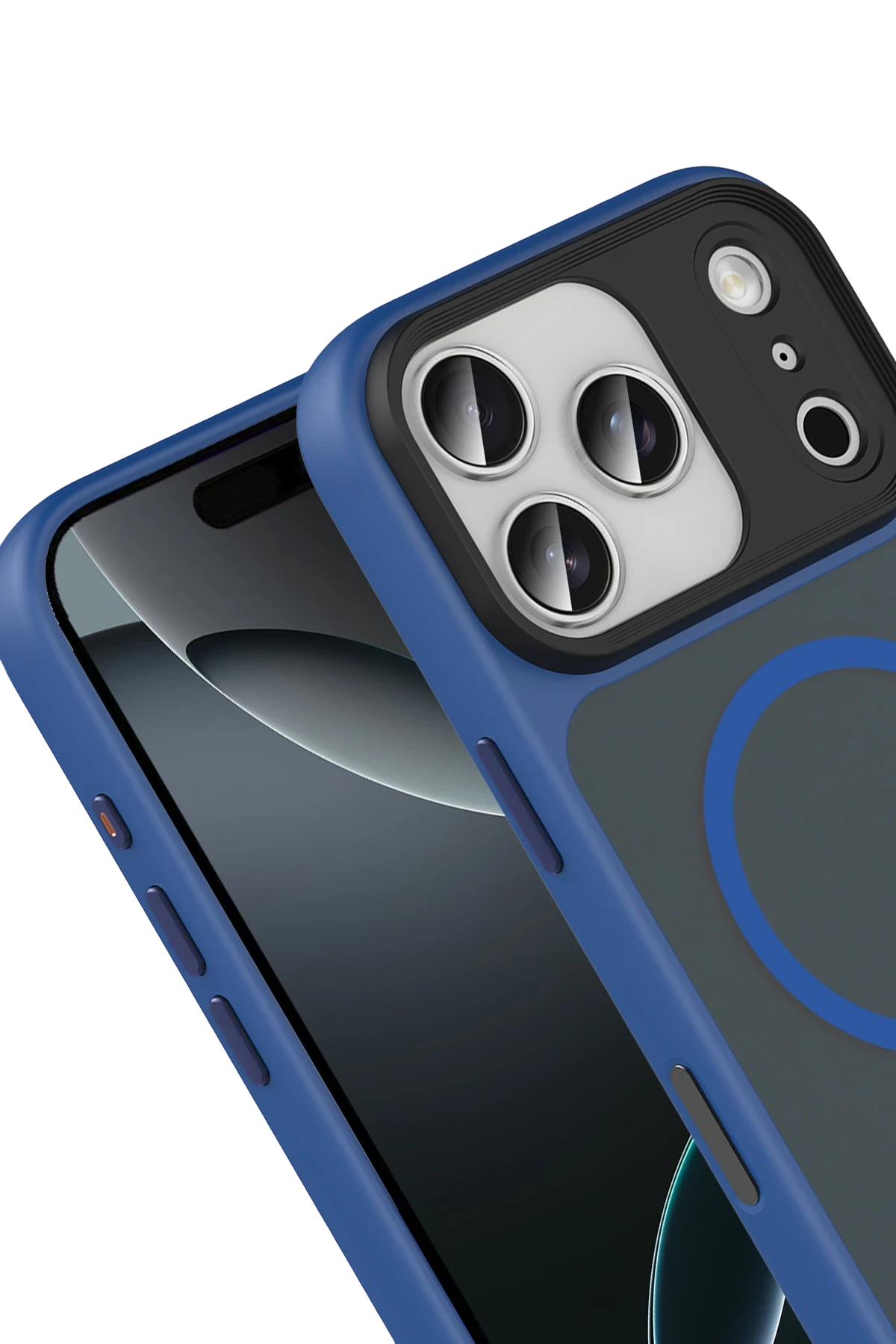 Joko Apple iPhone 17 Pro Megane Magsafe Kapak - Lacivert