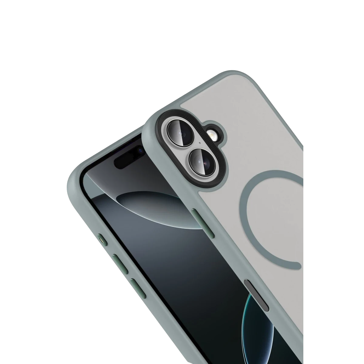 Joko Apple iPhone 17 Megane Magsafe Kapak - Titan Gri