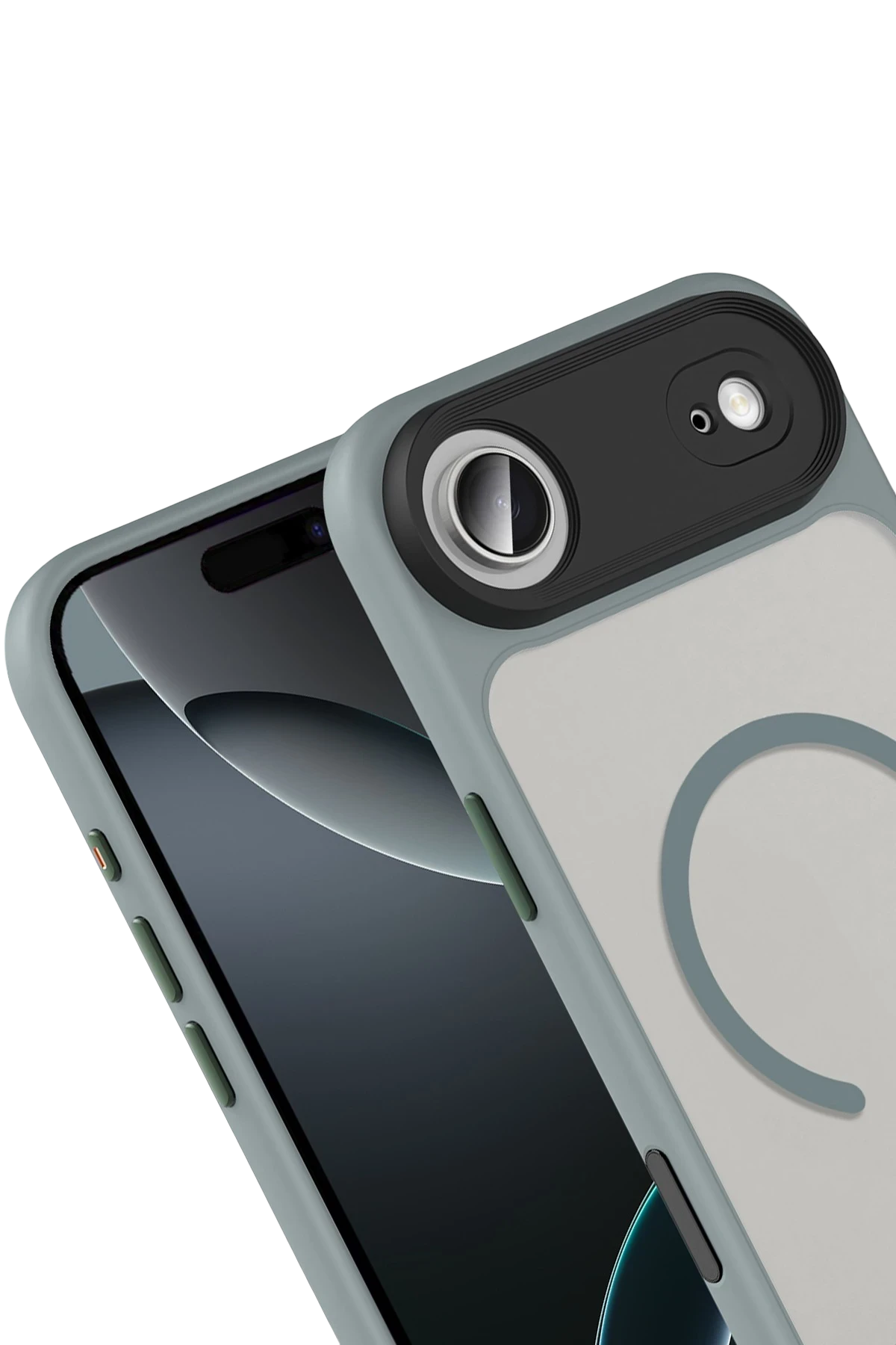 Joko Apple iPhone 17 Air Megane Magsafe Kapak - Titan Gri