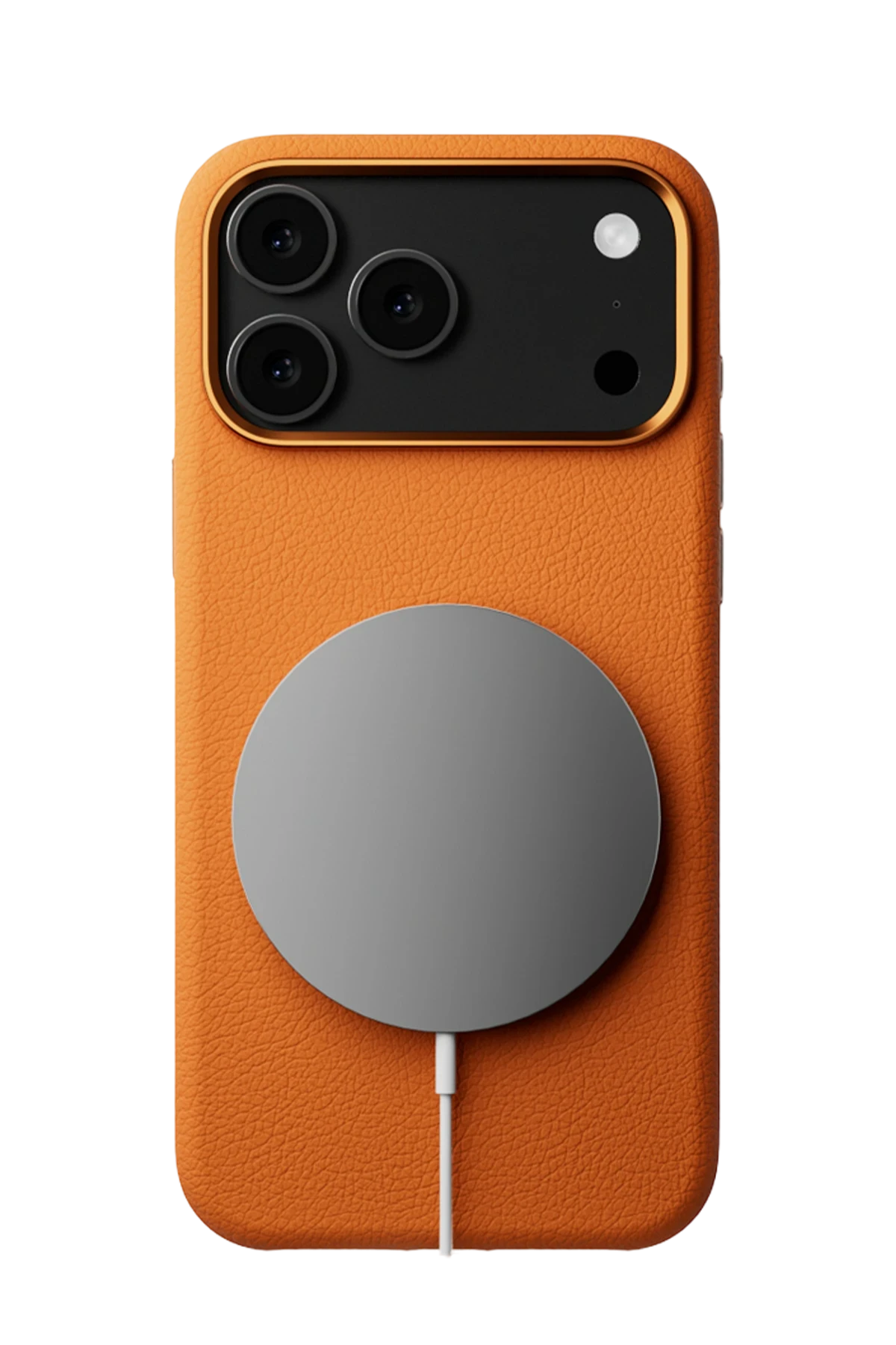 Joko iPhone 17 Pro Wonder Deri Magsafe Kapak - Turuncu