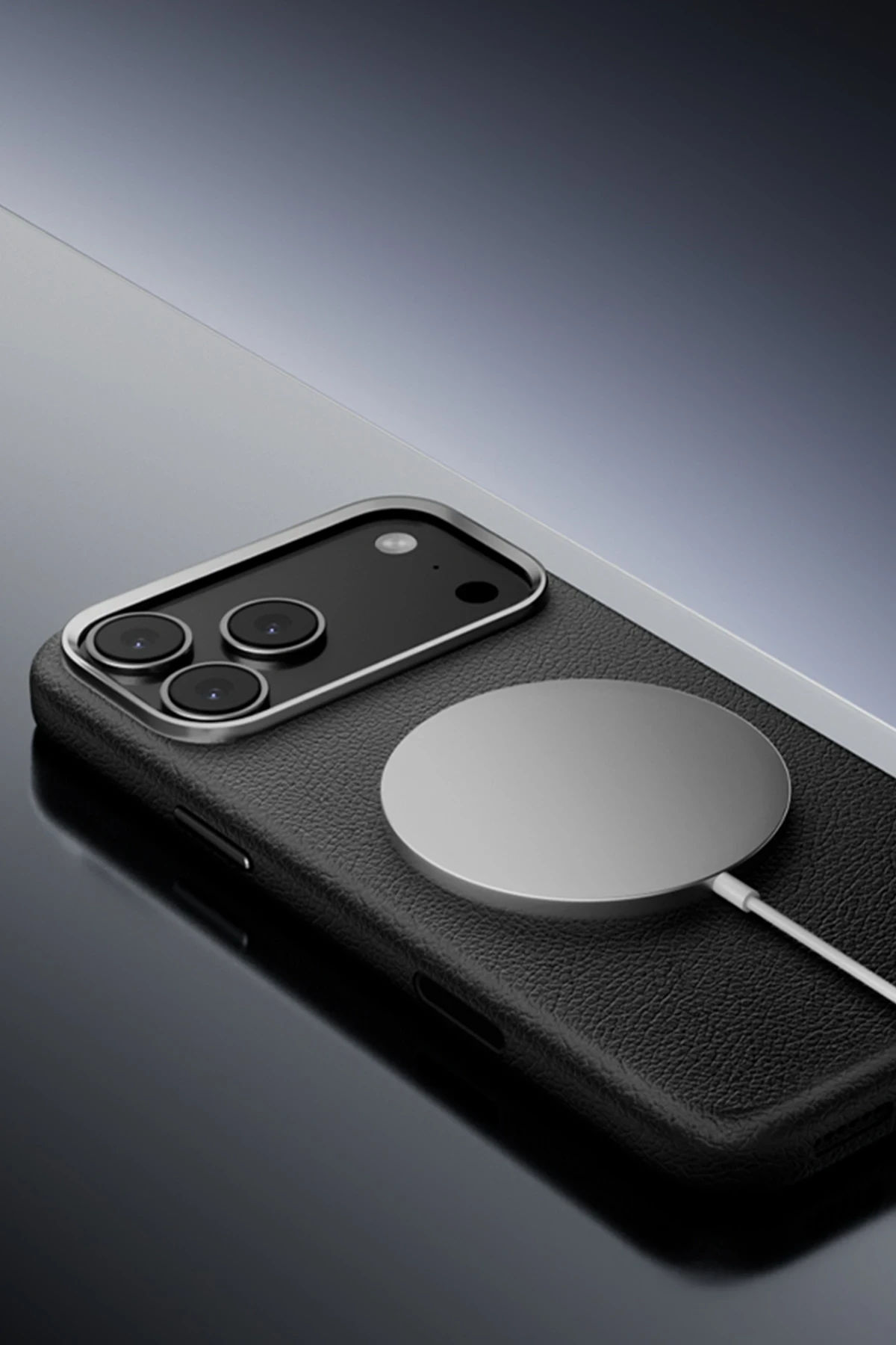 Joko Apple iPhone 17 Pro Max Wonder Deri Magsafe Kapak - Siyah — görsel 7