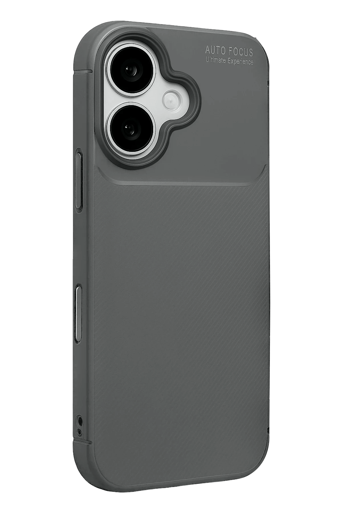 Newface Apple iPhone 17 Auto Focus Karbon Kapak - Gri