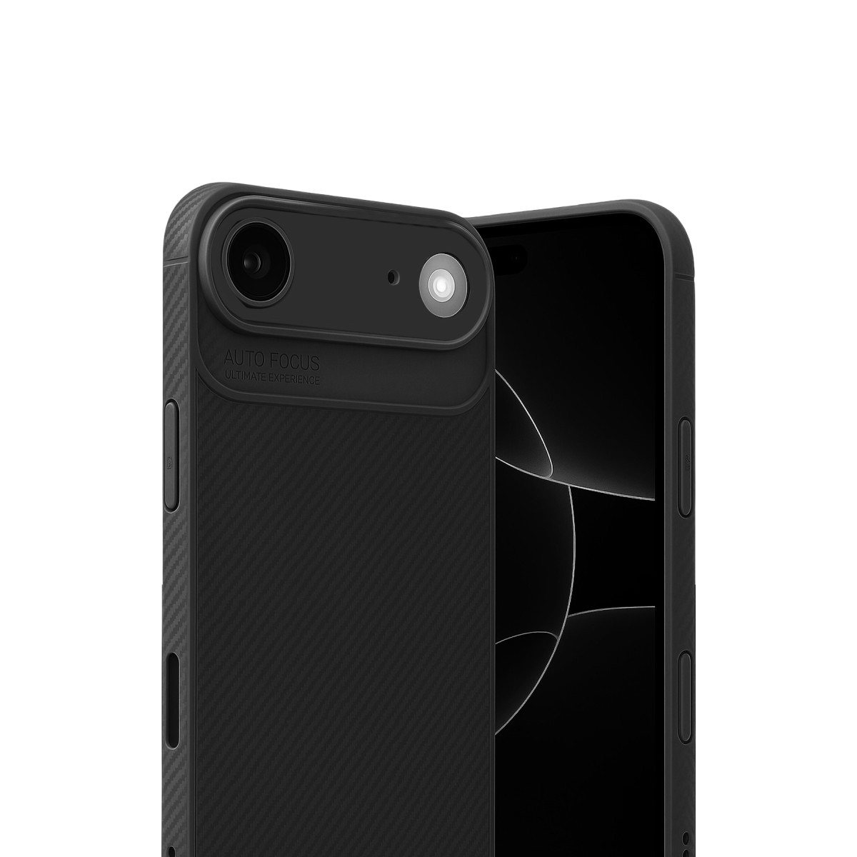 Newface Apple iPhone 17 Air Auto Focus Karbon Kapak - Siyah — görsel 8