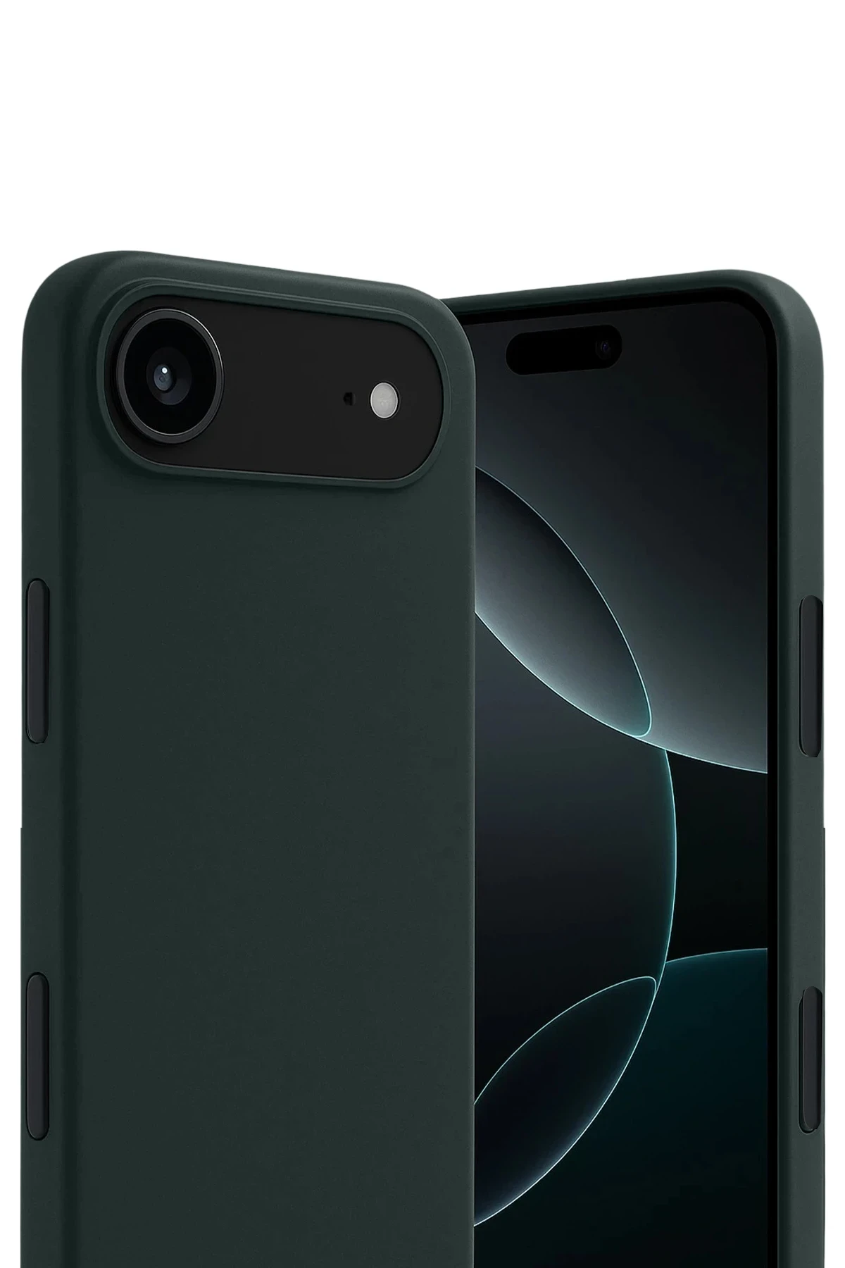 Newface Apple iPhone 17 Air First Silikon - Koyu Yeşil