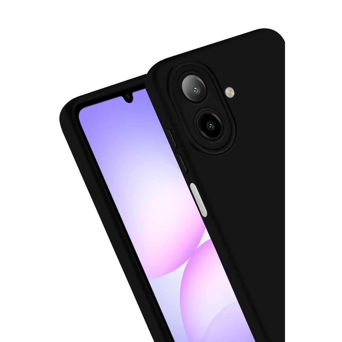 Newface Samsung Galaxy A07 4G First Silikon - Siyah — görsel 9