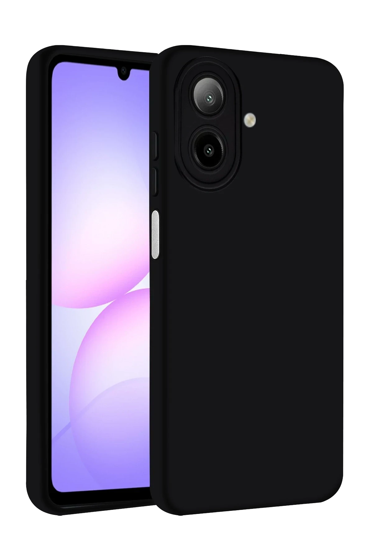 Newface Samsung Galaxy A07 4G First Silikon - Siyah