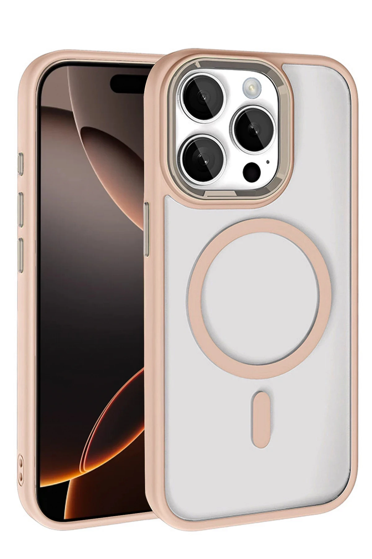 Joko Apple iPhone 15 Pro Max Terea Magsafe Kapak - Gold
