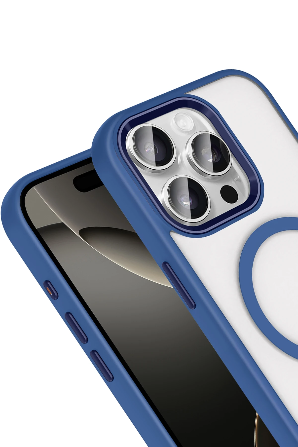 Joko Apple iPhone 15 Pro Max Terea Magsafe Kapak - Lacivert
