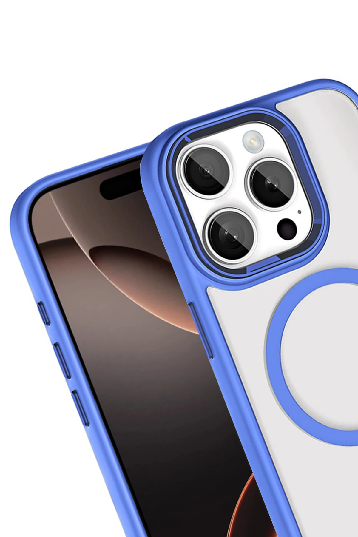 Joko Apple iPhone 15 Pro Max Terea Magsafe Kapak - Mavi