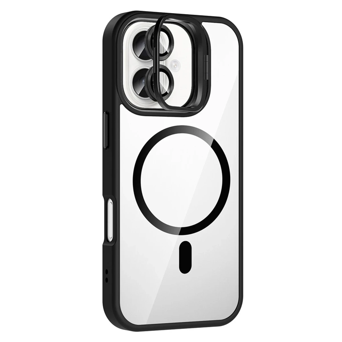 Joko Apple iPhone 16 Plus Remim Lensli Magsafe Standlı Kapak - Siyah