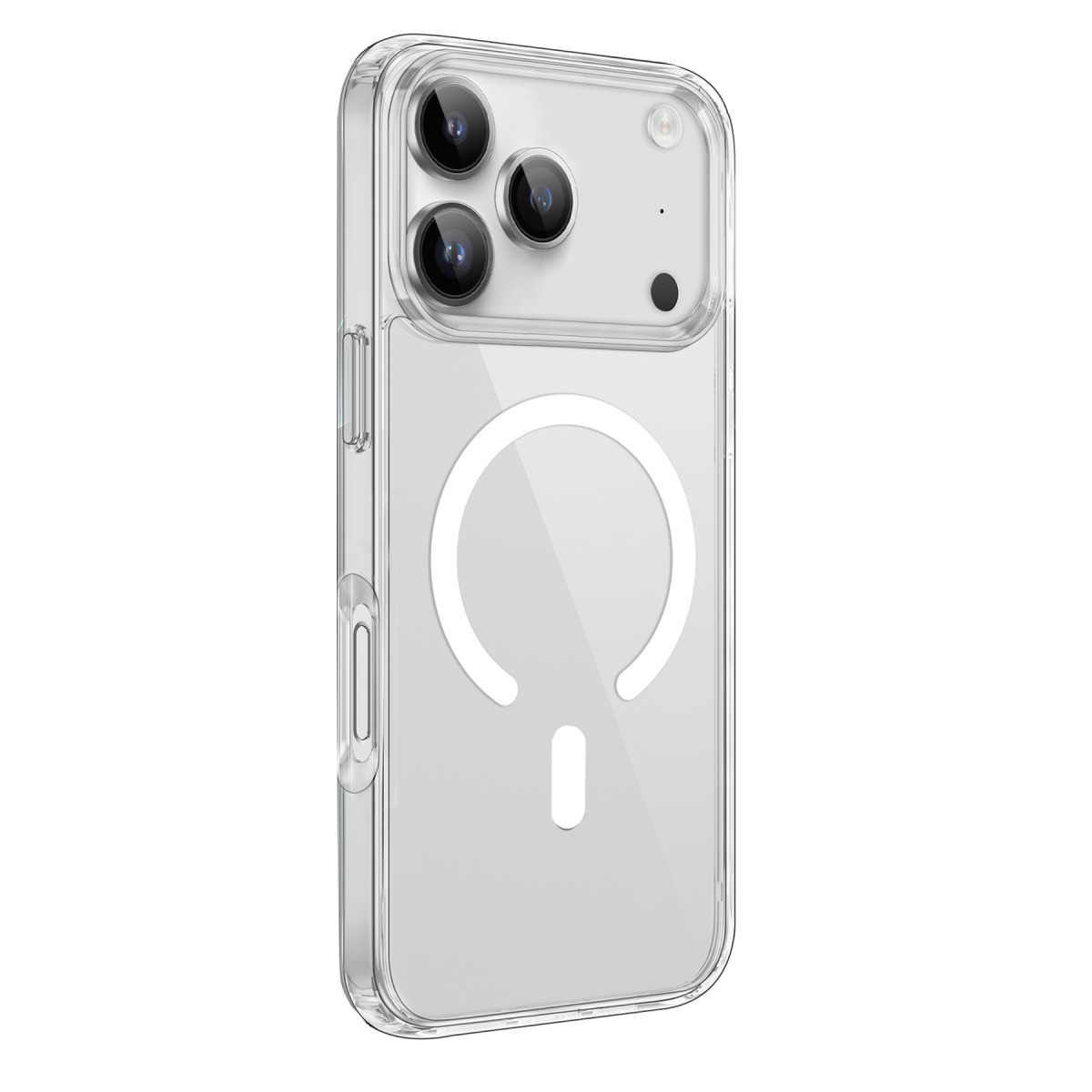 Newface Apple iPhone 17 Pro Max Kılıf Pc Real Magsafe Kapak - Şeffaf — görsel 7