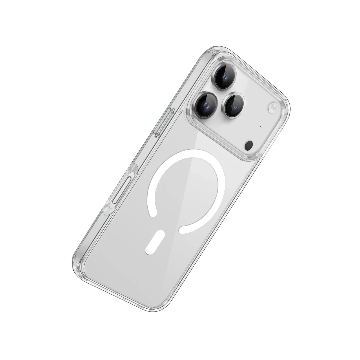 Newface Apple iPhone 17 Pro Max Kılıf Pc Real Magsafe Kapak - Şeffaf — görsel 6