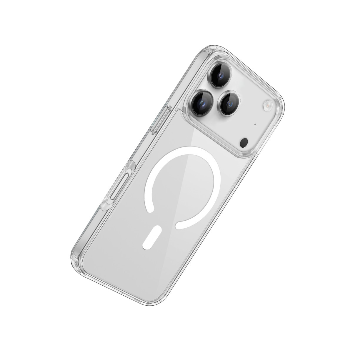 Newface Apple iPhone 17 Pro Max Kılıf Pc Real Magsafe Kapak - Şeffaf — görsel 9